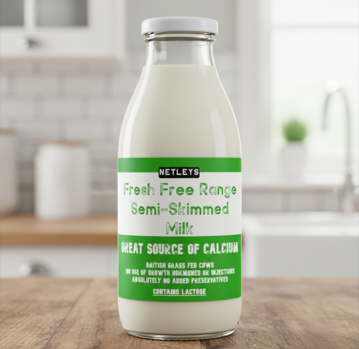 Semi Skimmed Cows Milk